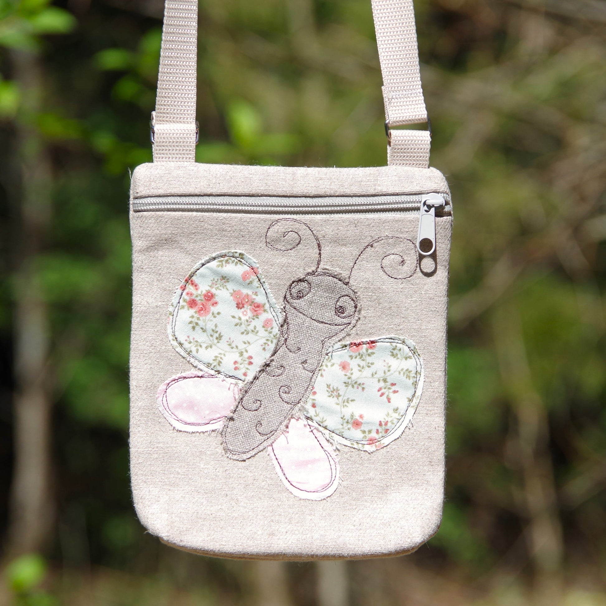 Lukuga ülleõlakott tüdrukule