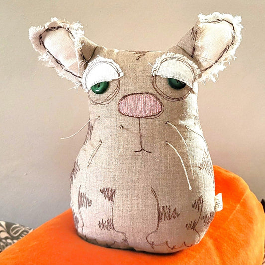 Sisustuselement laisk kass, nimeline kingitus, mänguasi