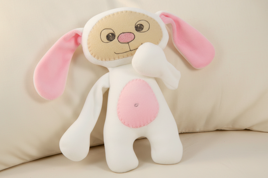 Valge kaisujänes, nimeline katsikukingitus tüdrukule