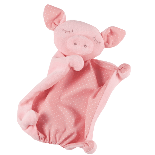 Nimega beebi kaisulapp, lohutustekk. Roosa põrsas