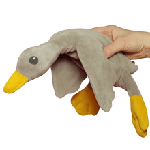 Load image into Gallery viewer, Stuffed goose toy, white
