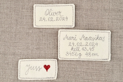 Personaliseering kirjatähtedega