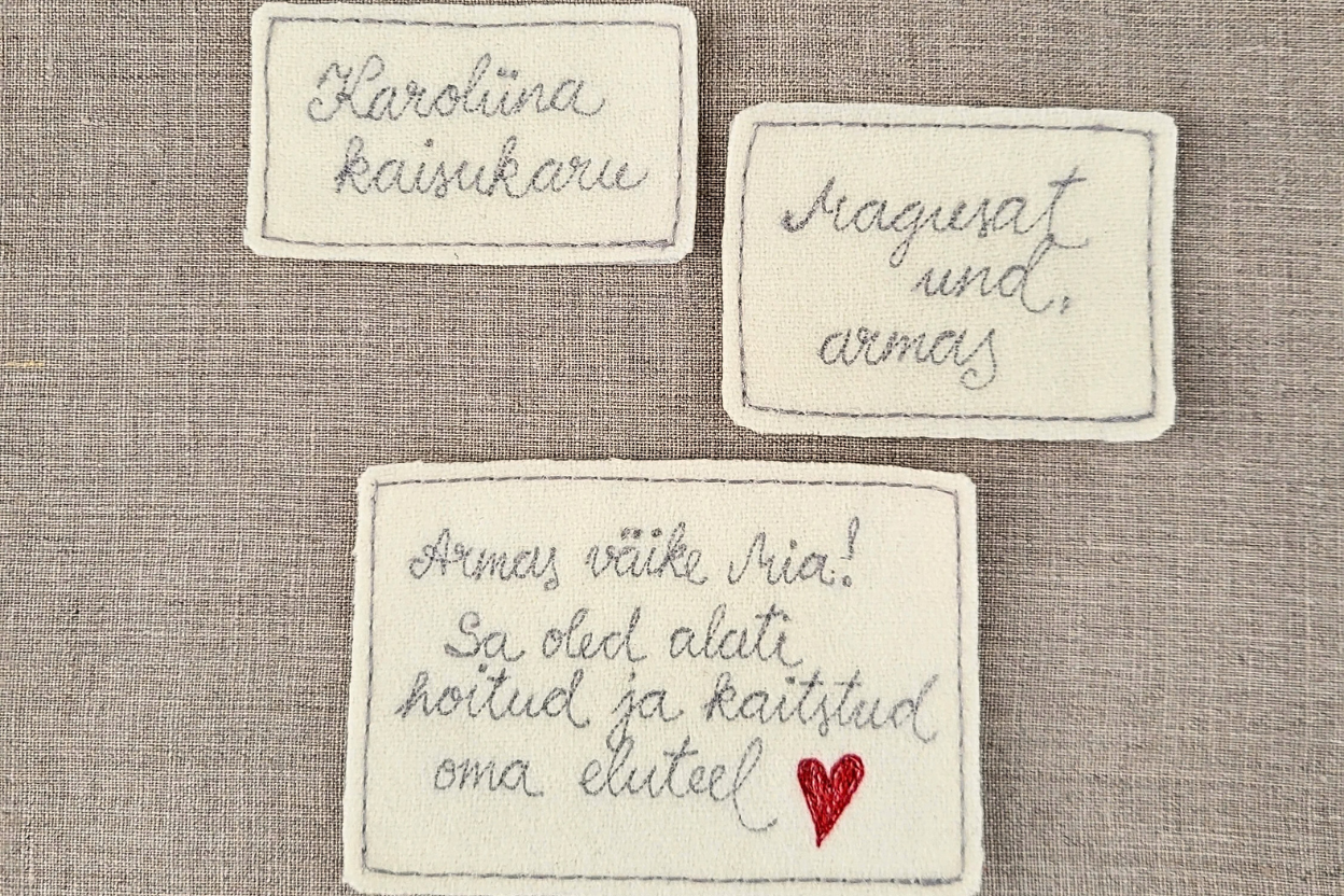 Personaliseering, oma tekst