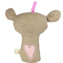 Load image into Gallery viewer, Soft rattle toy, pink
